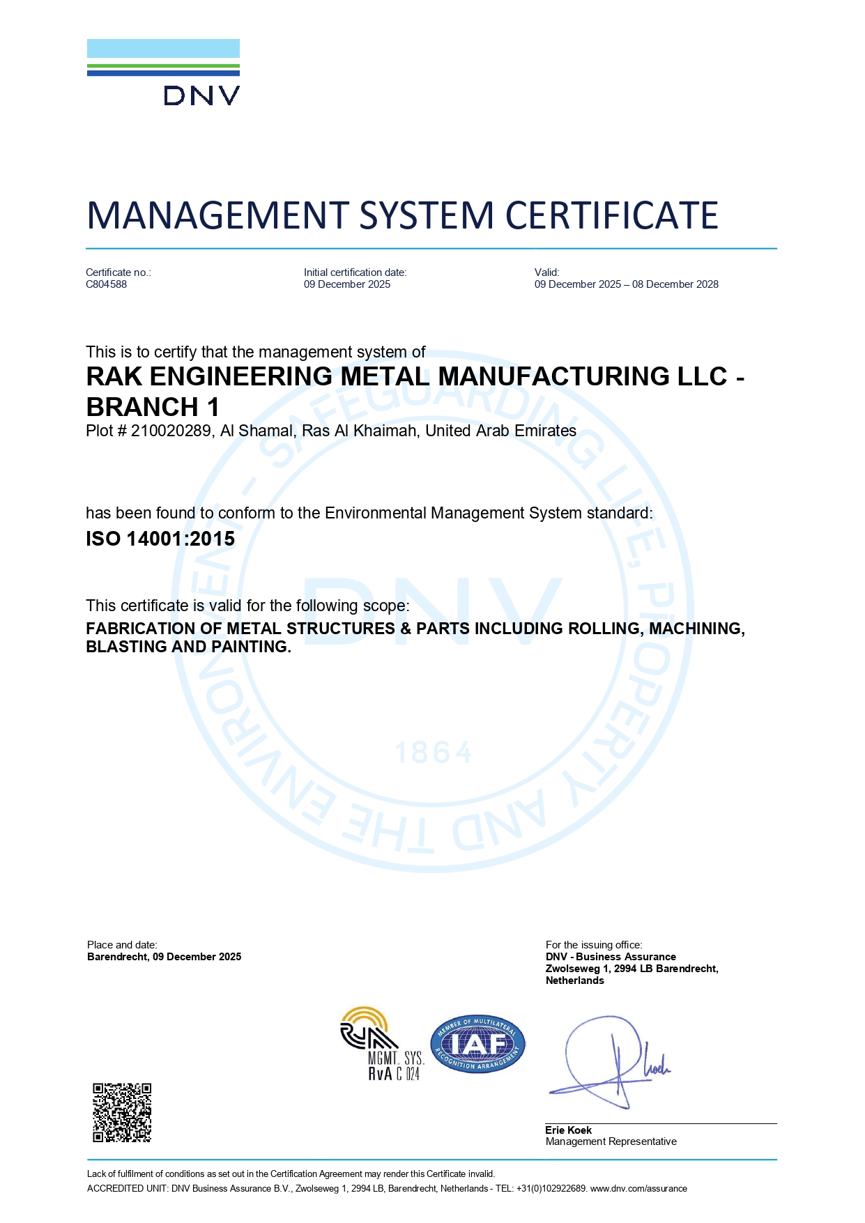 ISO 14001:2015